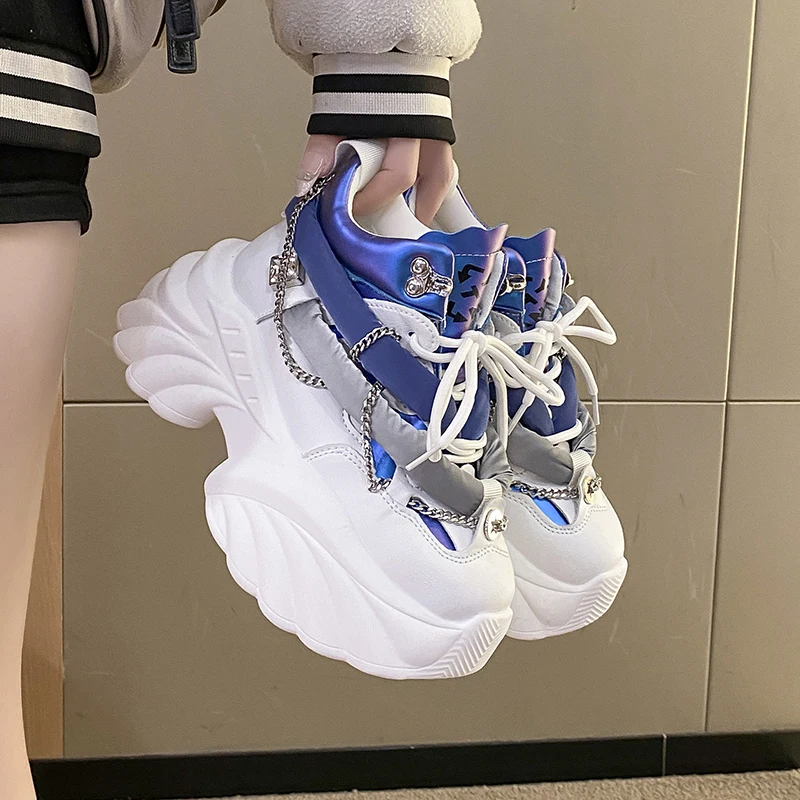 Sports Equipment For Running - Piękne Kawaii damskie trampki klinowe buty