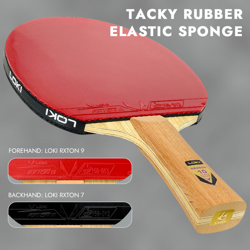 Rakieta do tenisa stołowego LO – Badminton Racket Carbon recenzja i cena
