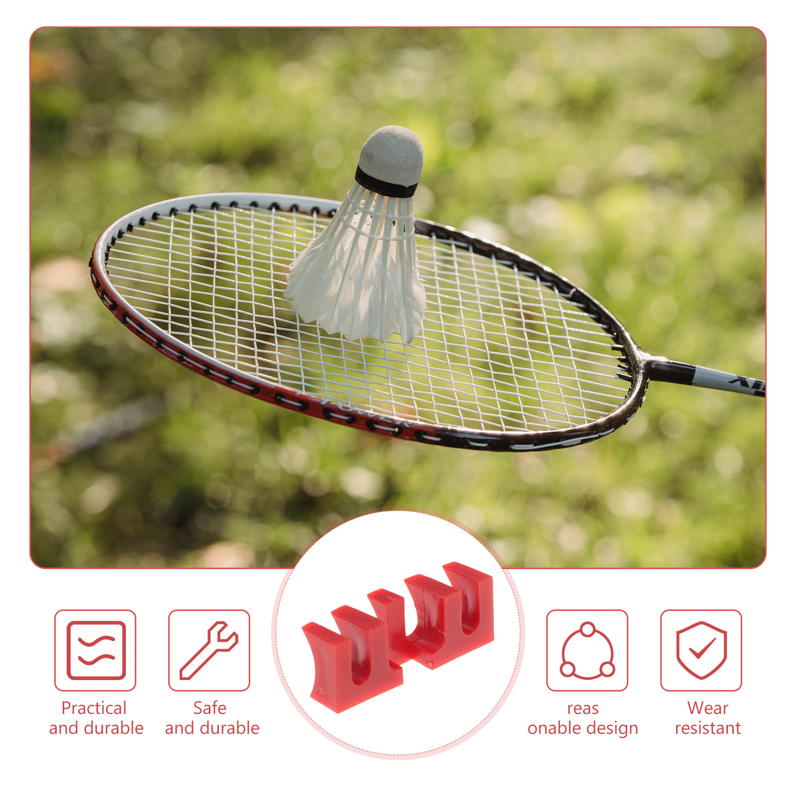 2 szt. Rozdzielacz obciążenia  – Badminton Racket Carbon recenzja i cena
