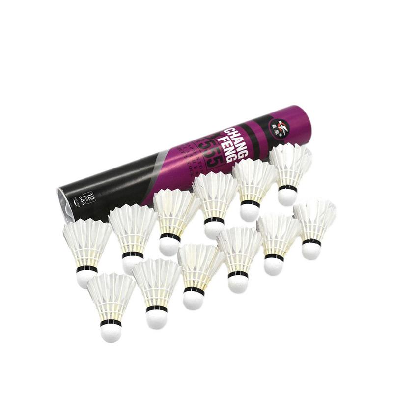 12 sztuk/partia naturalnych pi – Sports Equipment Badminton recenzja i cena